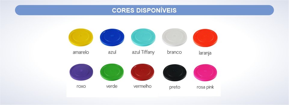 cores tampa copo aluminio com tampa