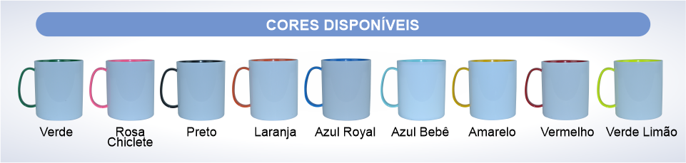 tabela cores disponivel