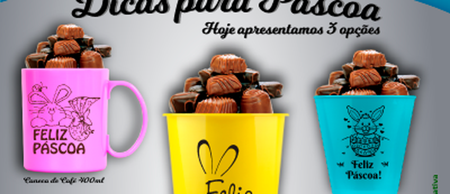 Copos para Páscoa