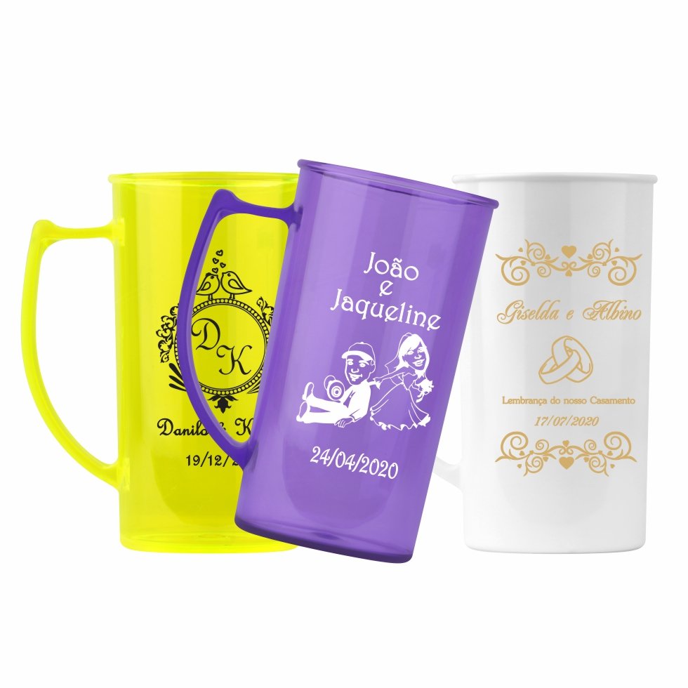 caneca para casamento chopp 01 loja copos