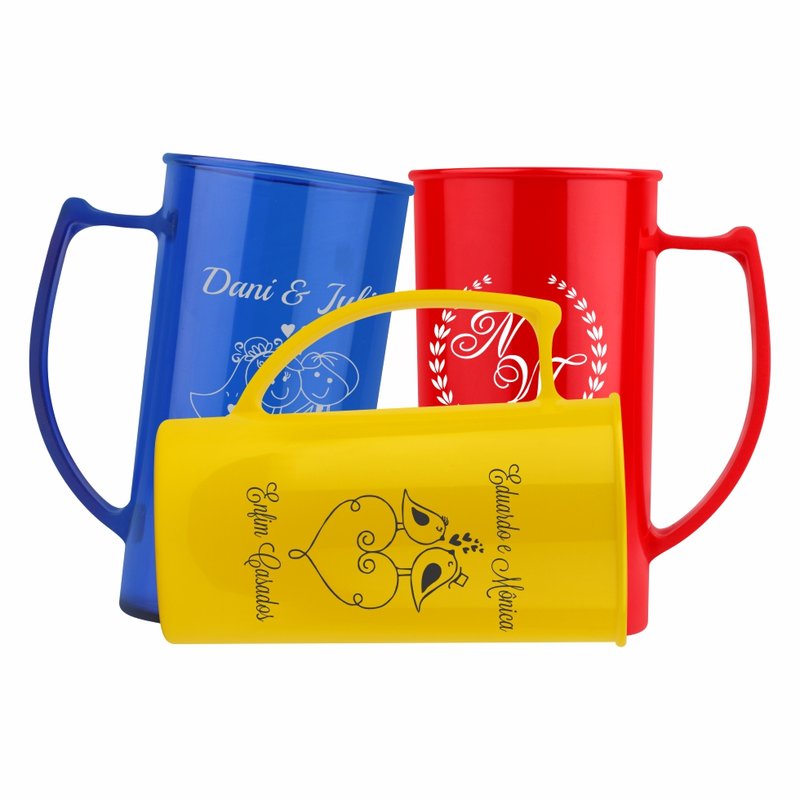 caneca para casamento chopp 03 loja copos