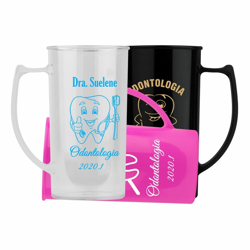 caneca de chopp odontologia 02 loja copos