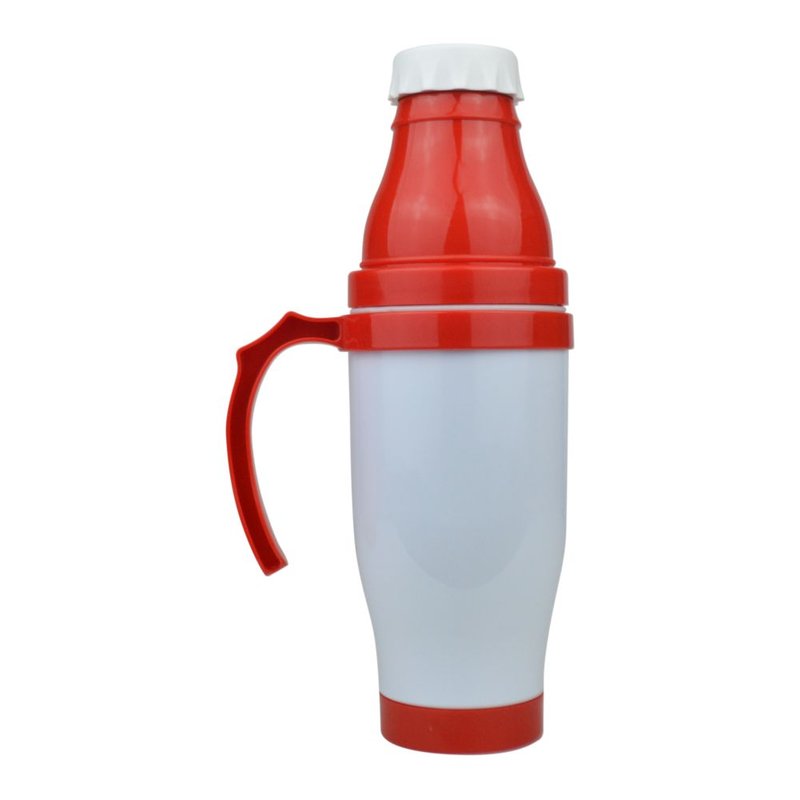 garrafa termica vermelha sublima polimero