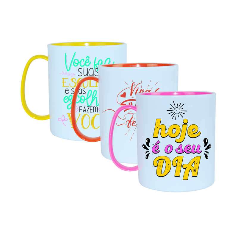 caneca cafe com alca interno colorido personalizado 03 loja copos
