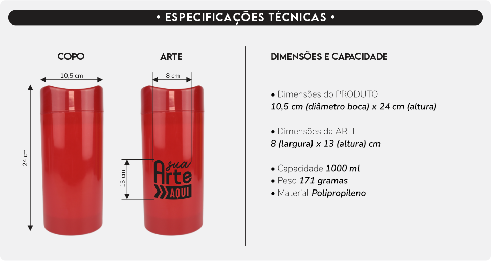b porta litrao loja copos