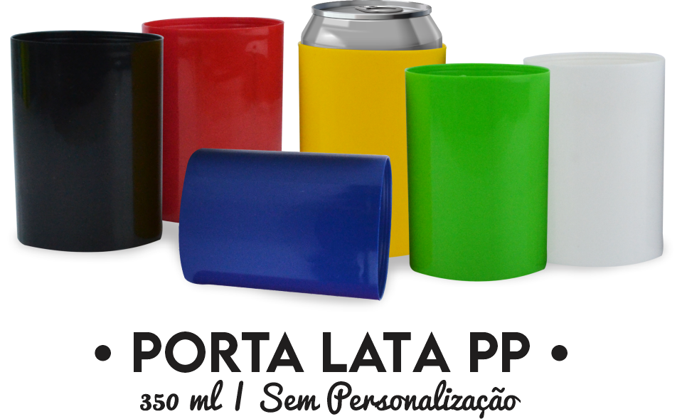 porta lata pp sem personalizacao