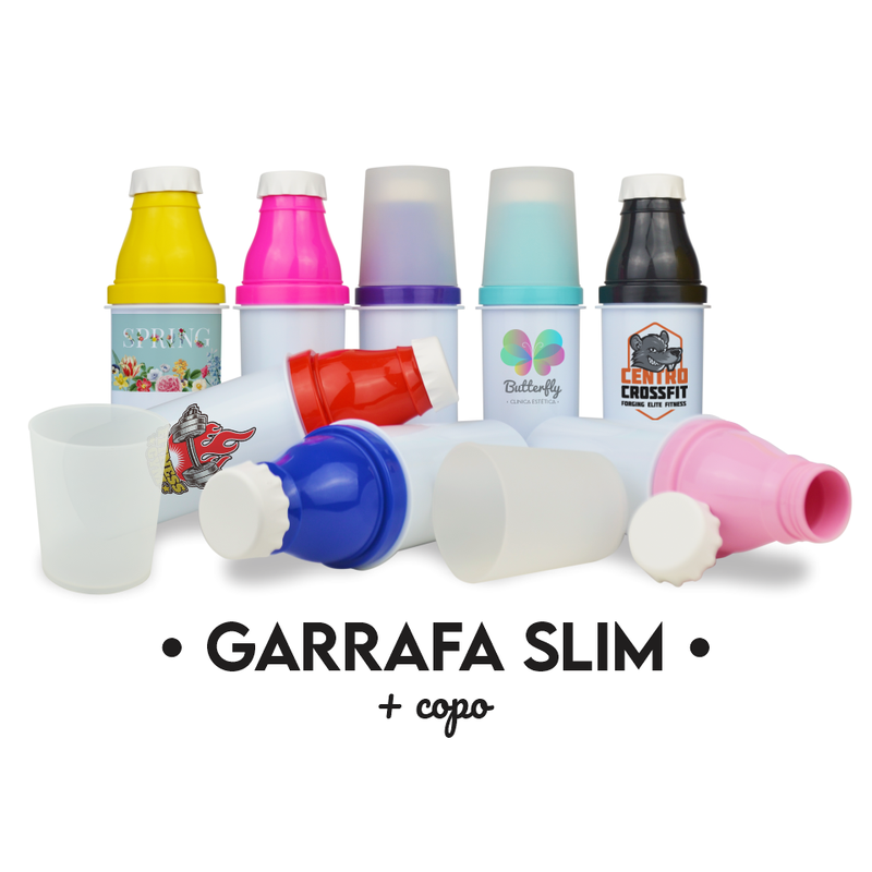 a garrafa slim copo loja copos