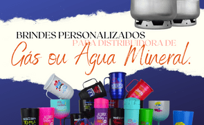 brindes personalizados para distribuidoras de gas ou agua mineral