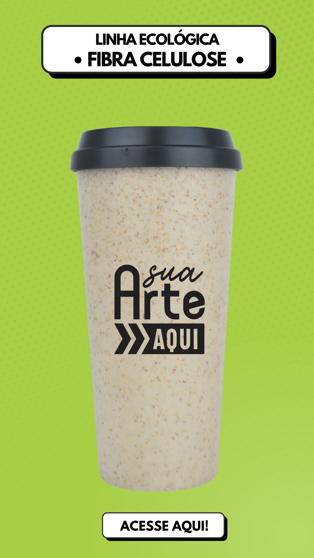 2 copo ecologico personalizado
