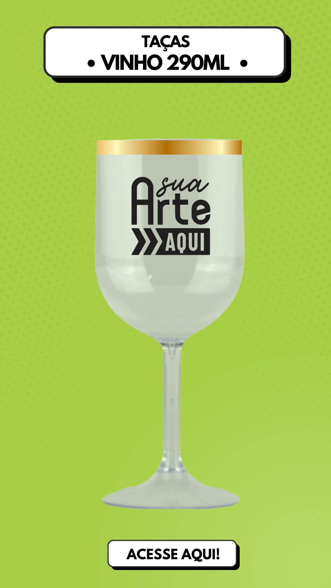 7 taca de vinho personalizada para festa