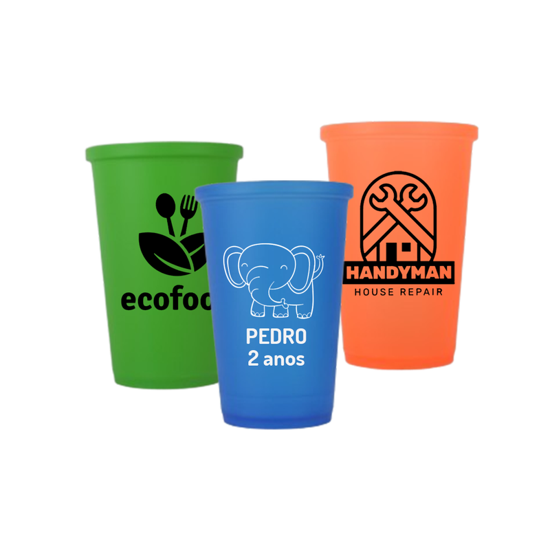 personalizado sem tampa 380 ml a