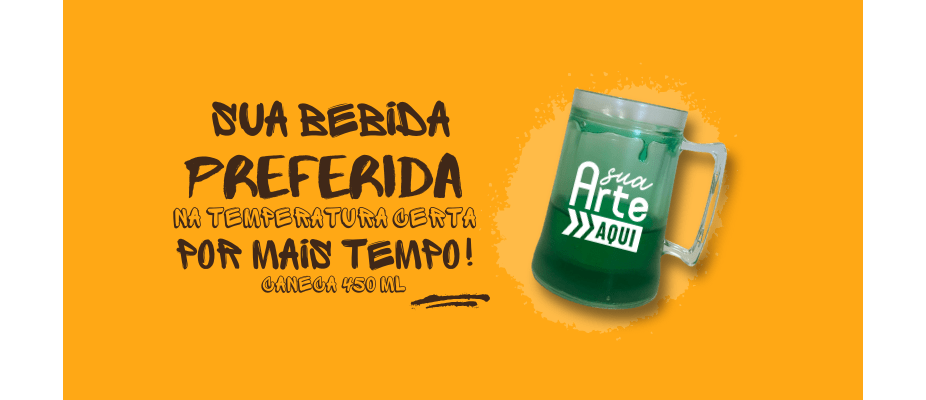 Caneca com Gel Congelante da Copos.ind – Brinde certo para sua festa!