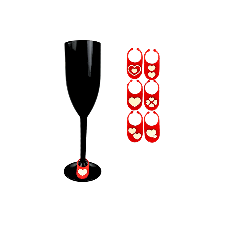 6 marcador de taca de vinho e copo coracao 01