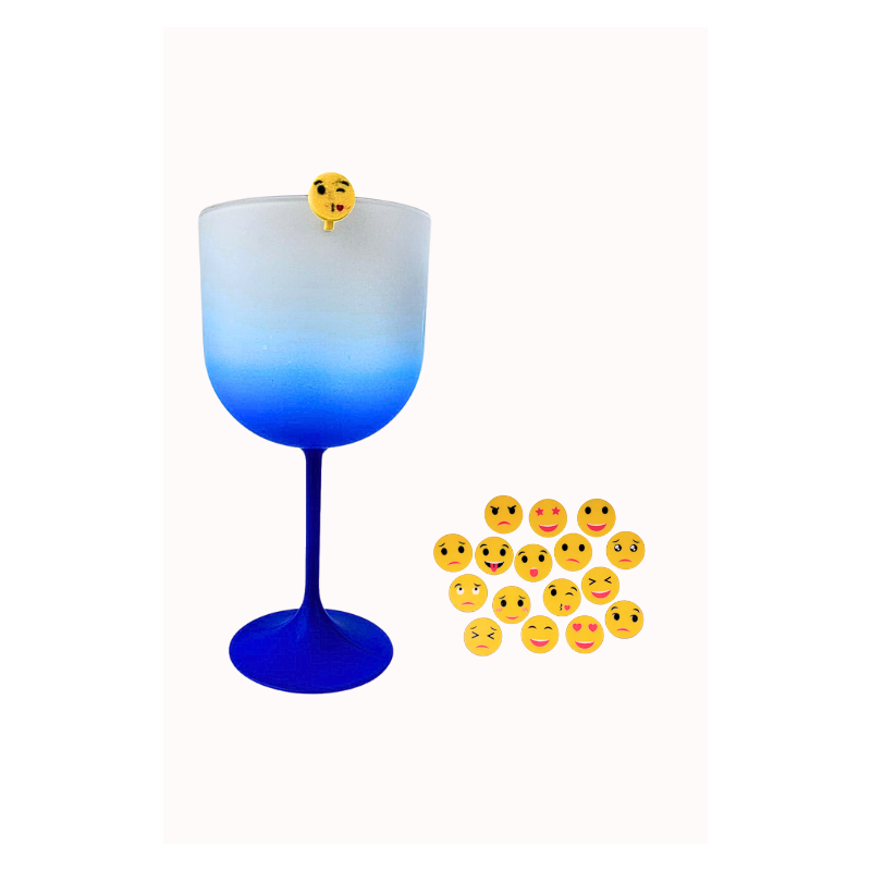 marcador de taca de vinho e copo emojis 2