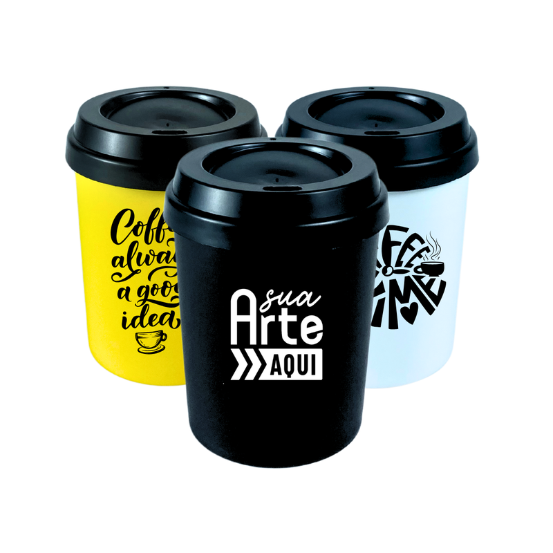copo cafe 250ml personalizado nature tampa bucks