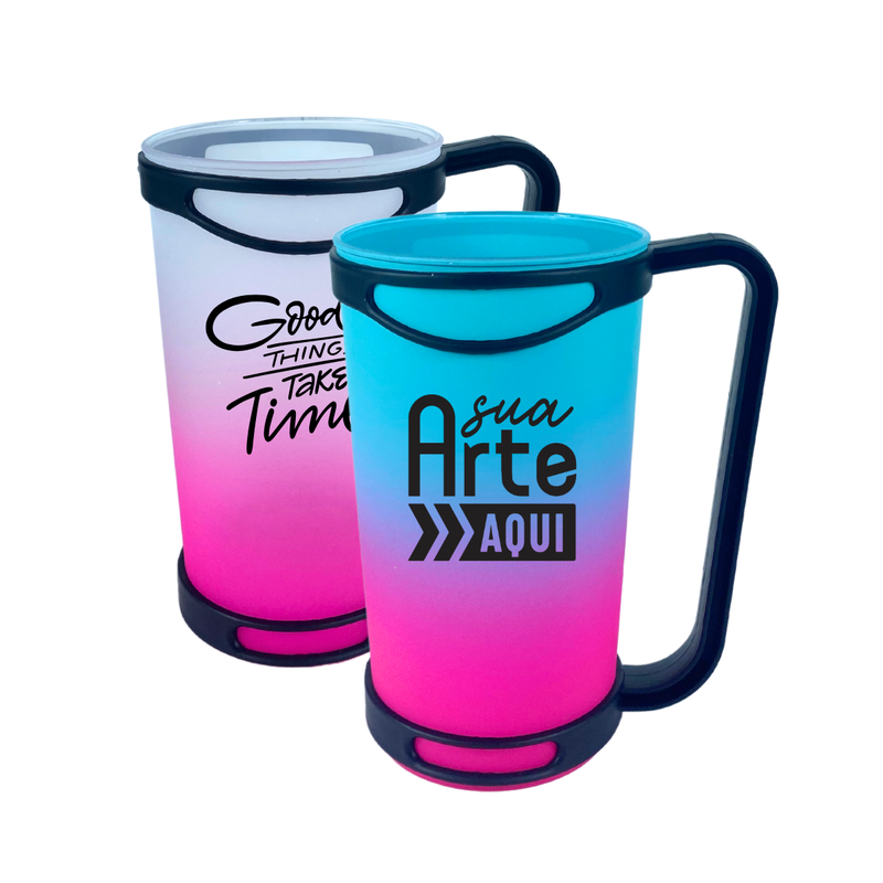 copo twister degrade alca acrilico personalizado 575ml