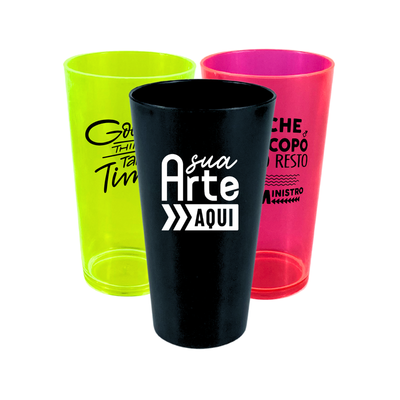 copo caldereta acrilico personalizado 320ml